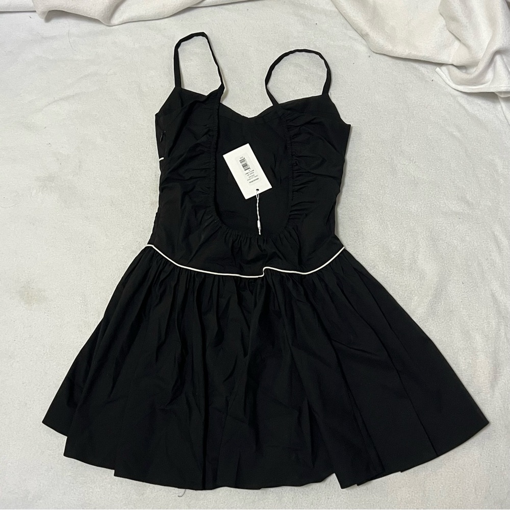 Caroline Constas Orella White Trim Mini Dress - Picture 8 of 9